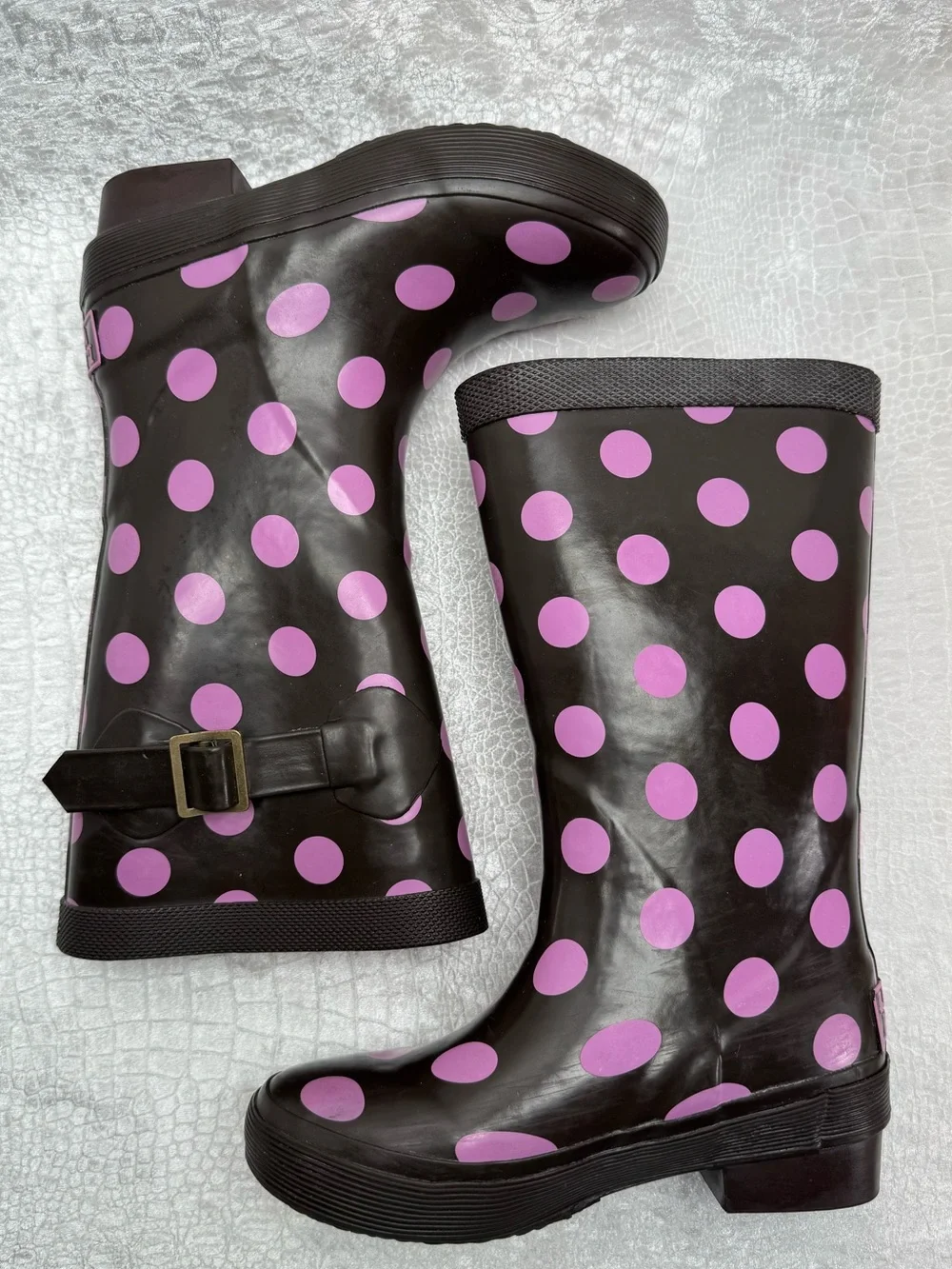 L.L.Bean Kids Wellie rain boots, Toddler Girls size 10